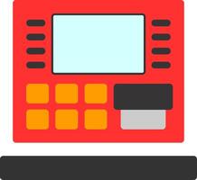 ATM Flat Icon vector