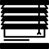 Blinds Glyph Icon vector