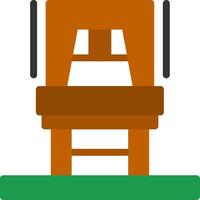 Chair Flat Icon vector