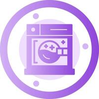 Dryer Glyph Gradient Icon vector