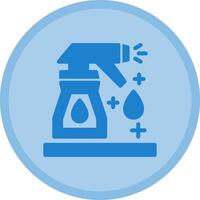 Cleaning spray Multicolor Circle Icon vector