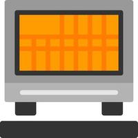 Heater Flat Icon vector