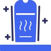Humidifier Solid Two Color Icon vector