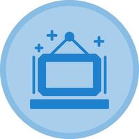 Picture frame Multicolor Circle Icon vector