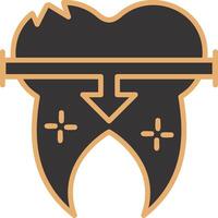 dental vector icono