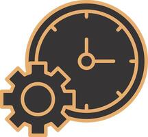 Time Manager Vector Icon