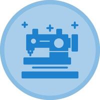 Sewing machine Multicolor Circle Icon vector