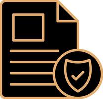 Approved Document Vector Icon