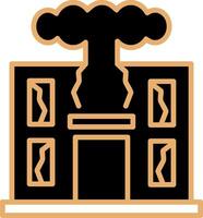 War Destruction Vector Icon