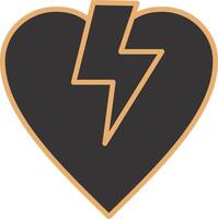 Broken Heart Vector Icon