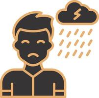 Depression Vector Icon