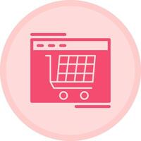 E-commerce Multicolor Circle Icon vector