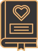 Romance Book Vector Icon