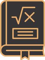 Maths Book Vector Icon