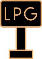 Liquefied Petroleum Gas Vector Icon