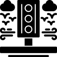 Traffic light Glyph Icon vector