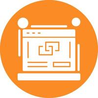 Link building Line Two Color Icon vector