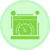 Page speed Multicolor Circle Icon vector