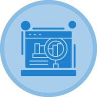 Website audit Multicolor Circle Icon vector
