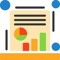 SEO report Flat Icon vector