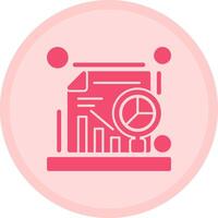 Data analysis Multicolor Circle Icon vector