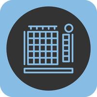 Heatmap Linear Round Icon vector