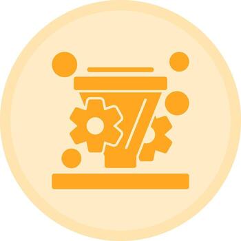 conversión Velocidad mejoramiento multicolor circulo icono vector