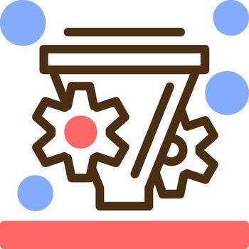 conversión Velocidad mejoramiento color lleno icono vector