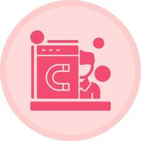 Engagement Multicolor Circle Icon vector