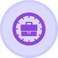 Time Multicolor Circle Icon vector