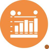 Session duration Glyph Shadow Icon vector