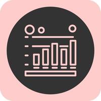 Session duration Linear Round Icon vector
