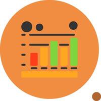 Session duration Flat Shadow Icon vector