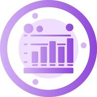 Session duration Glyph Gradient Icon vector