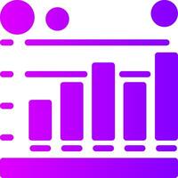 Session duration Solid Multi Gradient Icon vector