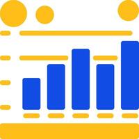 Session duration Flat Two Color Icon vector