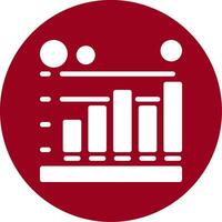 Session duration Glyph Circle Icon vector