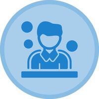 Users Multicolor Circle Icon vector