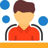 Users Flat Icon vector