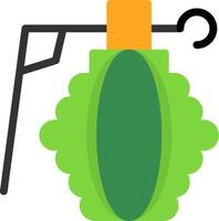 Grenade Flat Icon vector