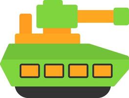 Tank Flat Icon vector