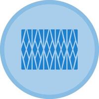 Camouflage netting Multicolor Circle Icon vector
