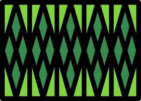 Camouflage netting Line Filled Icon vector