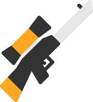 Sniper Flat Icon vector