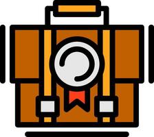 Achievement Line Filled Icon vector