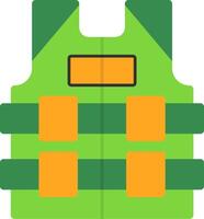 Bulletproof vest Flat Icon vector