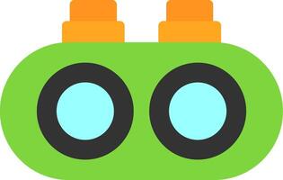 Night vision goggles Flat Icon vector