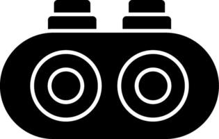 Night vision goggles Glyph Icon vector