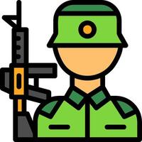 Boot camp Line Filled Icon vector