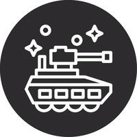 Military parade Inverted Icon vector